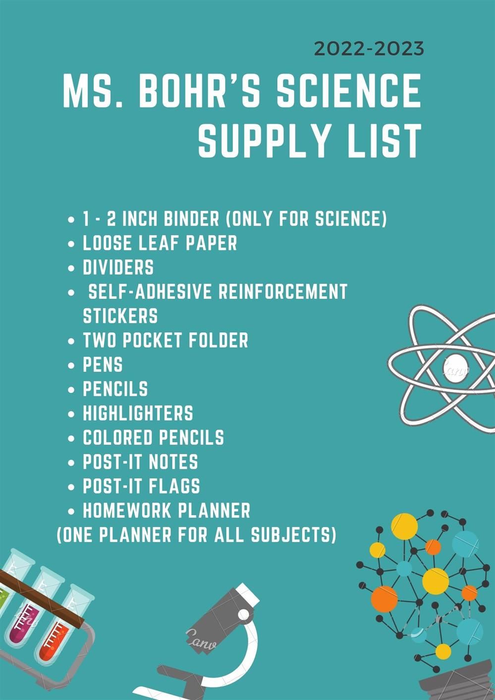 Science List